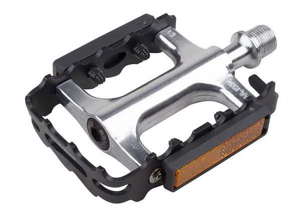 Pedále MTB PRO-T Plus 975 ložiskové strieborné