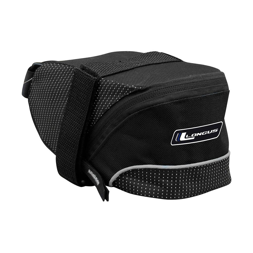 Kapsička podsedlová Longus Strap L 1,5l čierna velcro