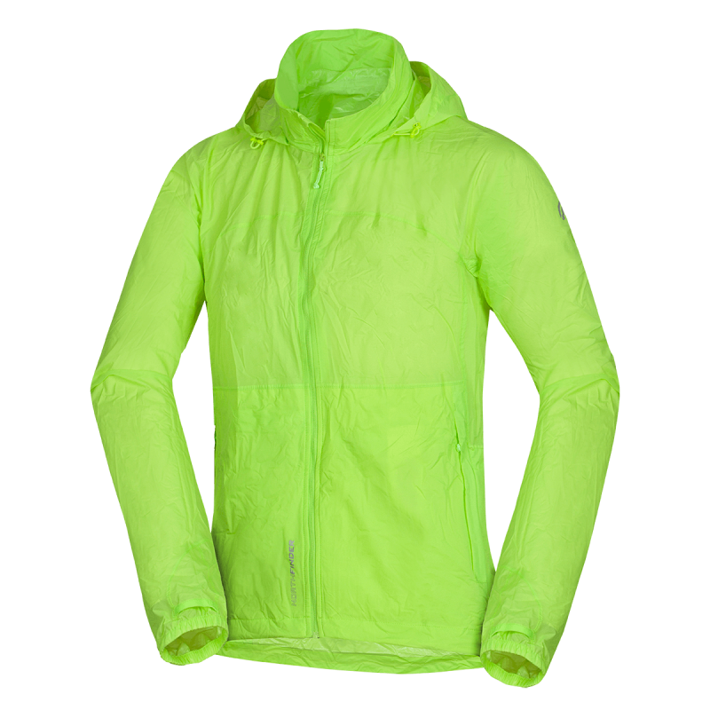 Pánska multišportová bunda Northfinder Northkit zbaliteľná 2L zelená 2XL