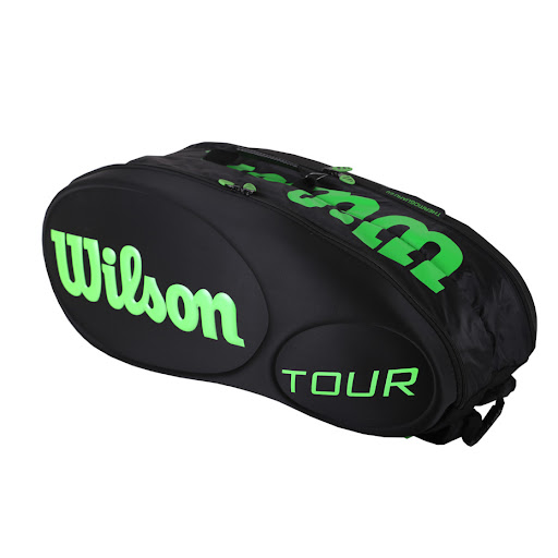 Taška Wilson Tour Molded 9 Pack čierna