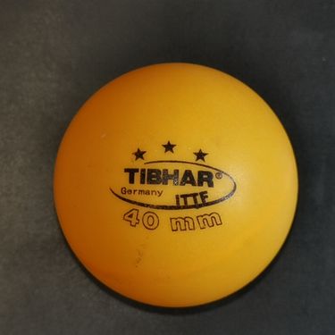 Loptička na Ping Pong Tibhar 40mm oranžová