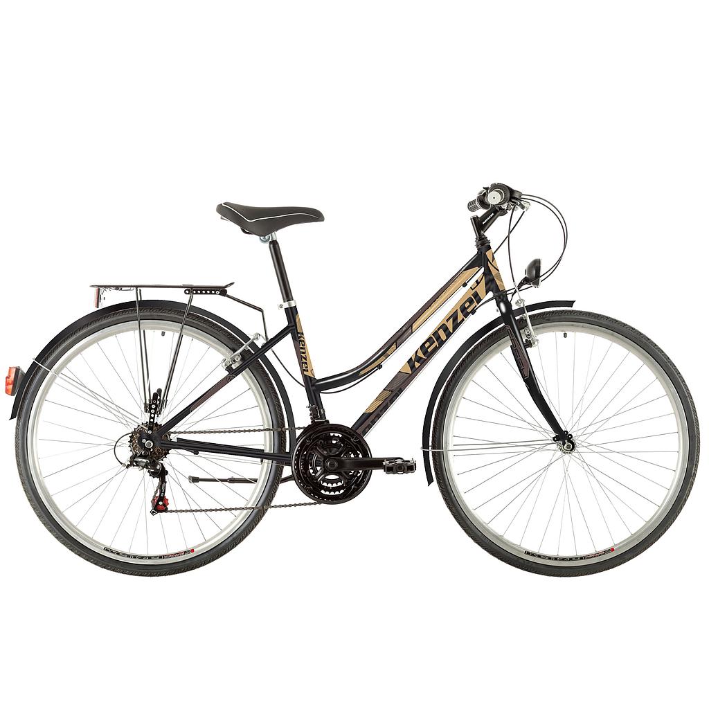 Bicykel Kenzel Fresh dámsky 3x6spd čierny