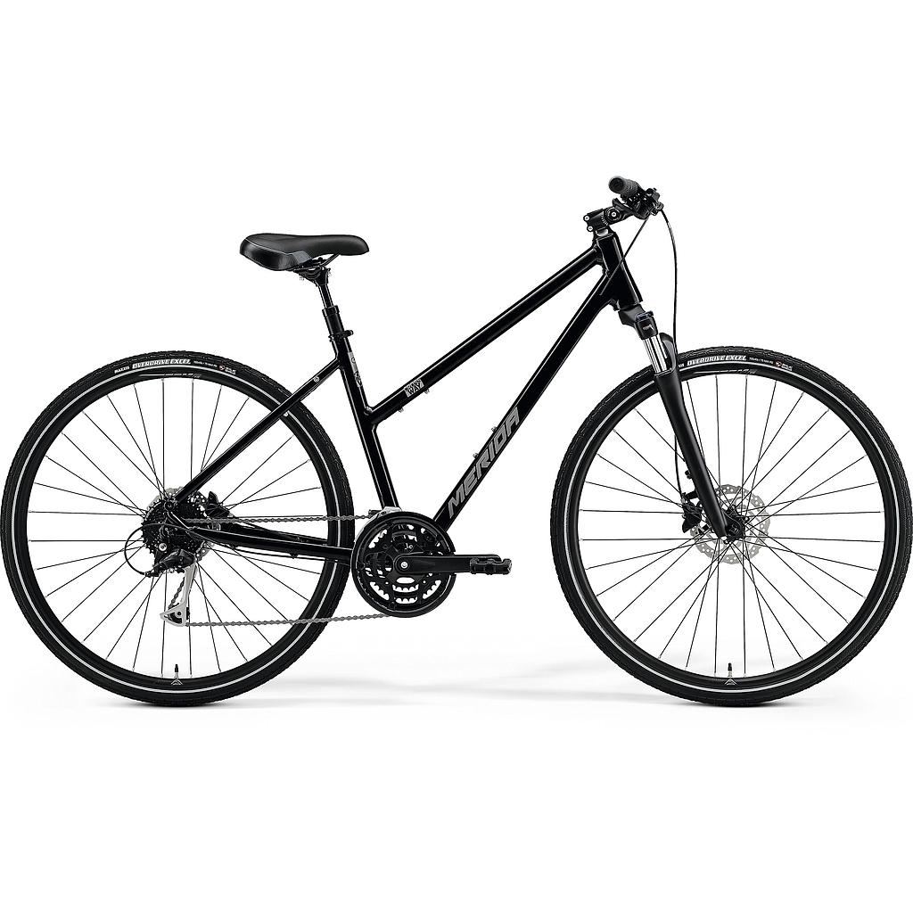 Bicykel Merida Crossway L 100 S dámsky lesklý čierny