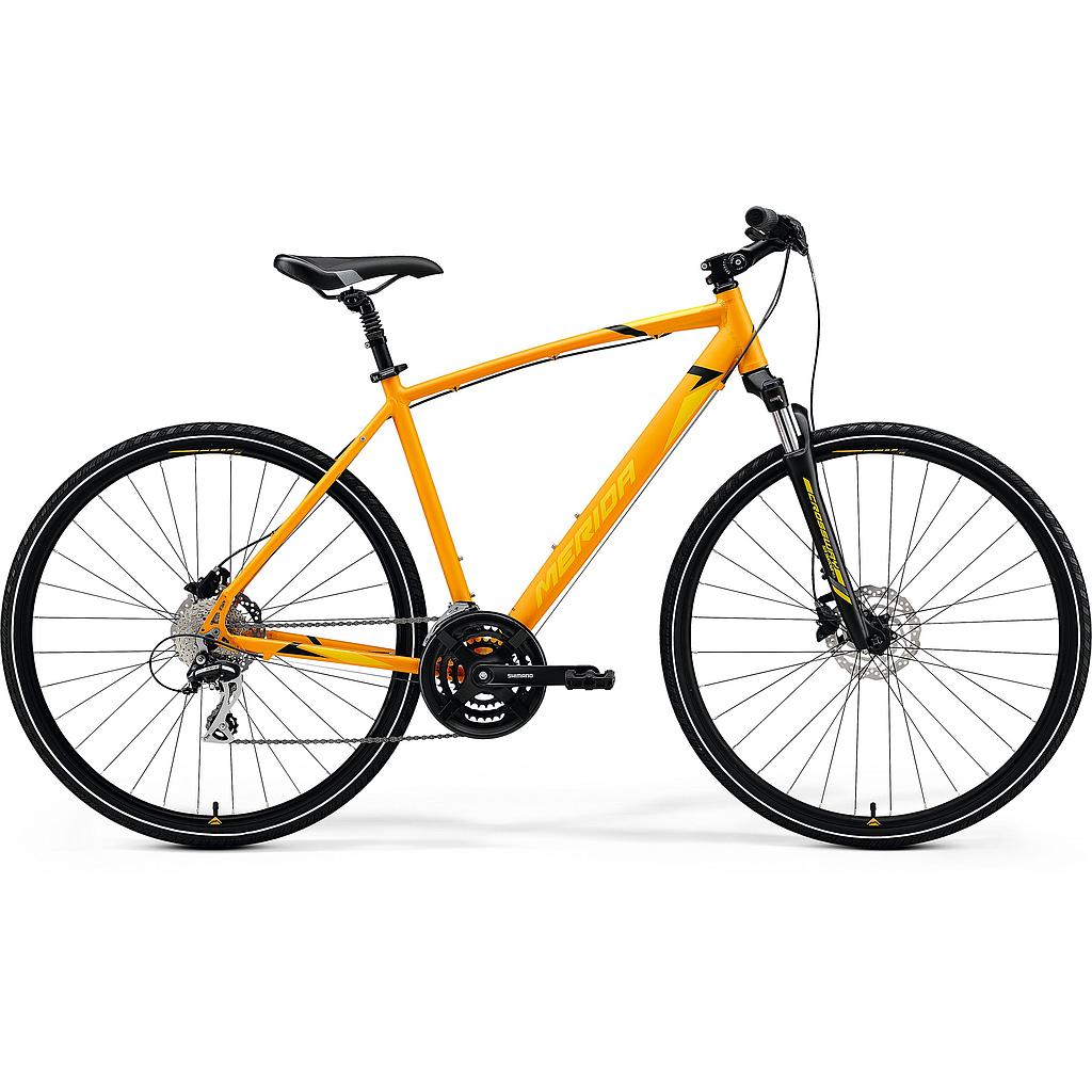 Bicykel Merida Crossway 20-D M/L pánsky matný oranžový