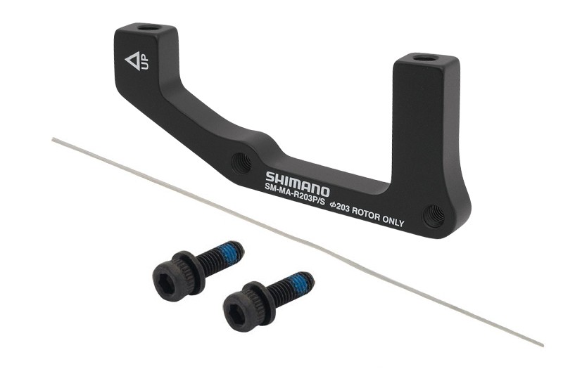 Adaptér Shimano na zadný kotúč 203mm PM/IS