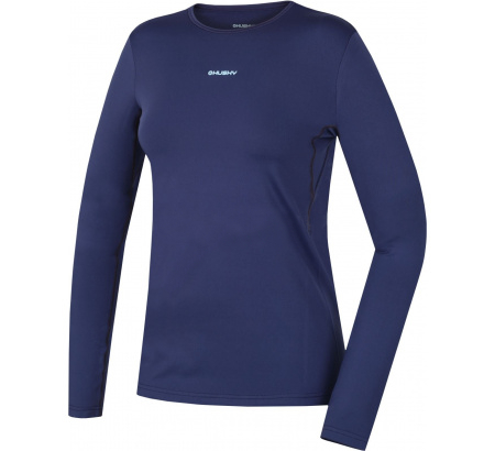 Dámske termo tričko Husky Active Winter Long s dlhými rukávmi modré L