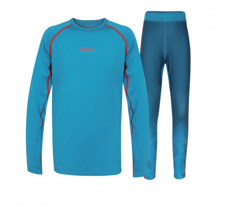 Detské termoprádlo Husky Active Winter modré 140-146